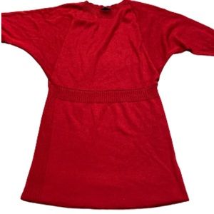 The limited red sweater dress XL